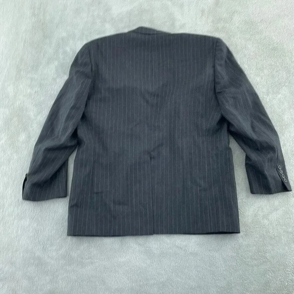 Polo University Club by Ralph Lauren Wool Blazaer mens 43R Charcoal 0566 - Picture 8 of 10